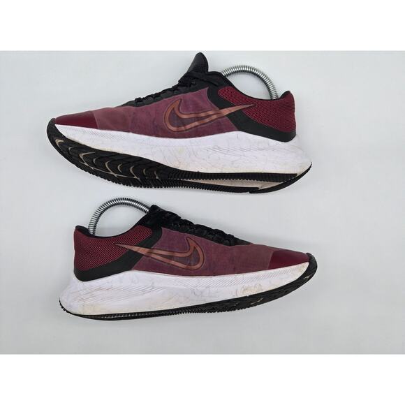 NIKE AIR ZOOM WINFLO 8 Sz 7.5 Dark Beetroot CW3421-600 Women's Running Shoes - Picture 3 of 9